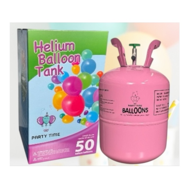 Helijum u boci za 50 balona