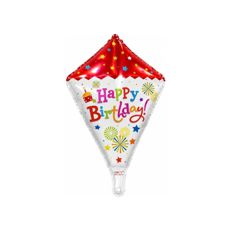 Foil balloon – Happy Birthday diamond