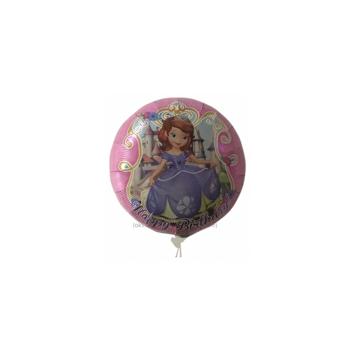 Round foil balloon – Princess Sofia, 18″