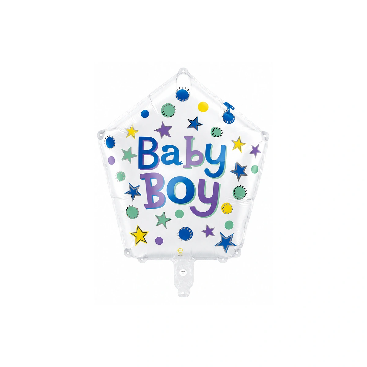 Фольгированный шар-звезда – Baby Boy, 18″