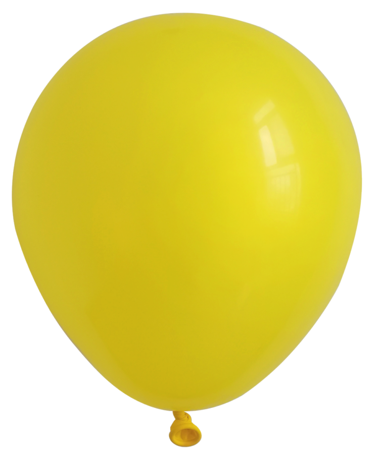 Latex balloon Pastel – yellow, 5″