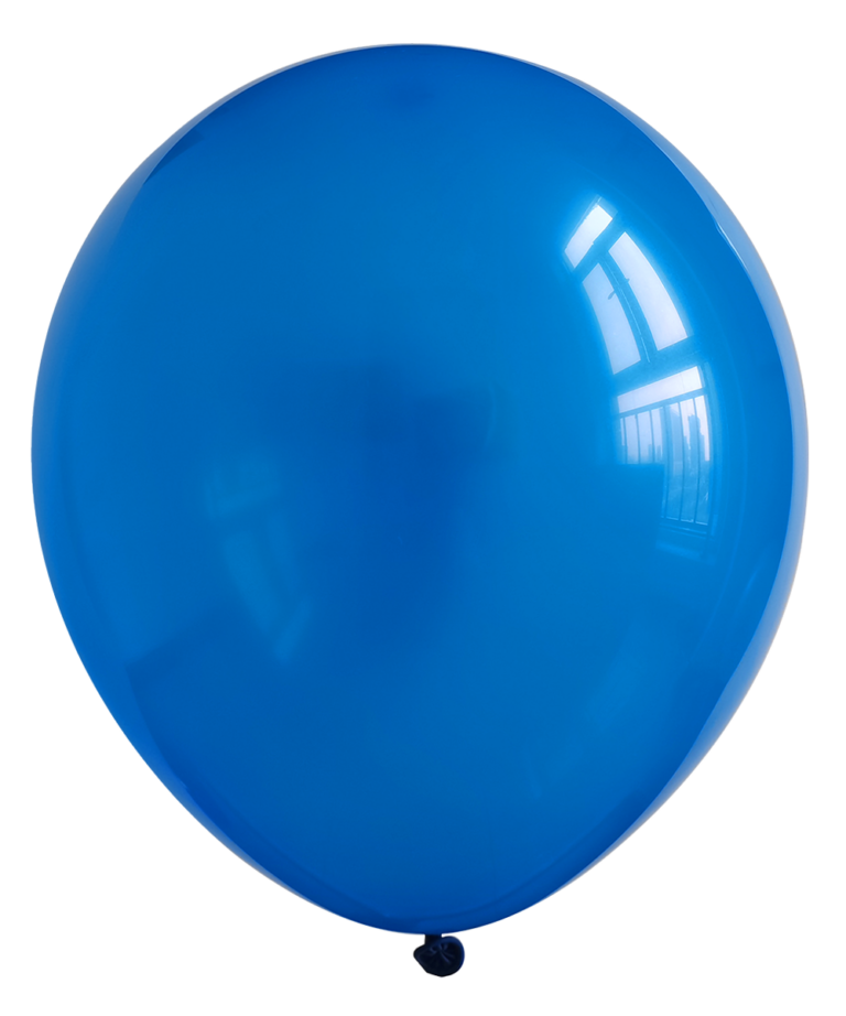 Lateks balon Pastel – tamnoplava, 12″