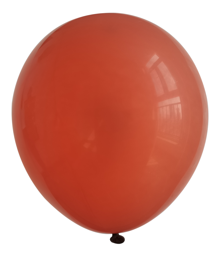 Latex balloon Pastel – brown, 12″