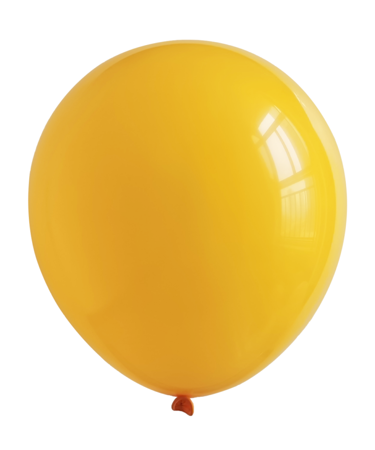 Latex balloon Retro Pastel – Lemon Yellow, 5″