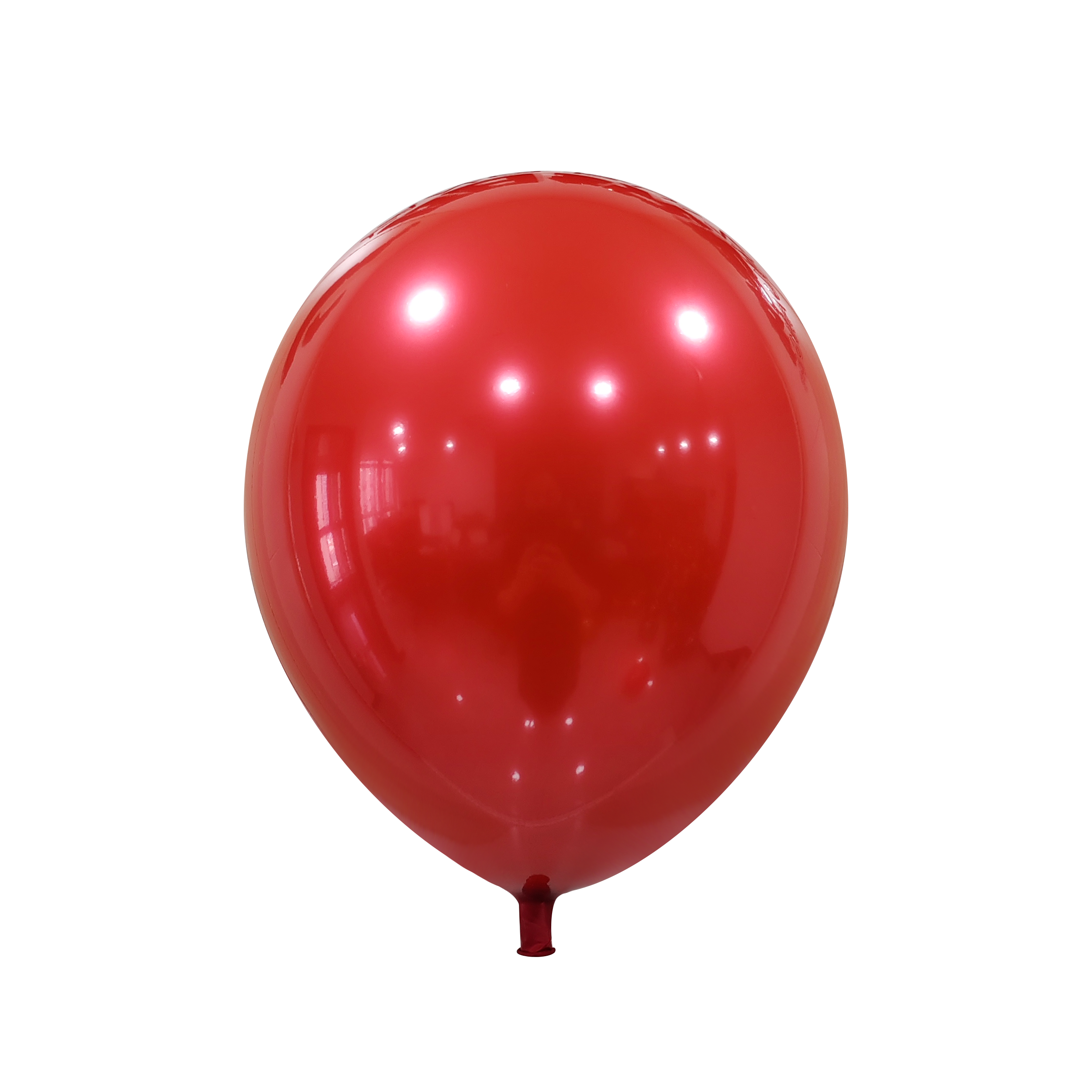 Lateks balon Chrome Ice – crvena, 12″