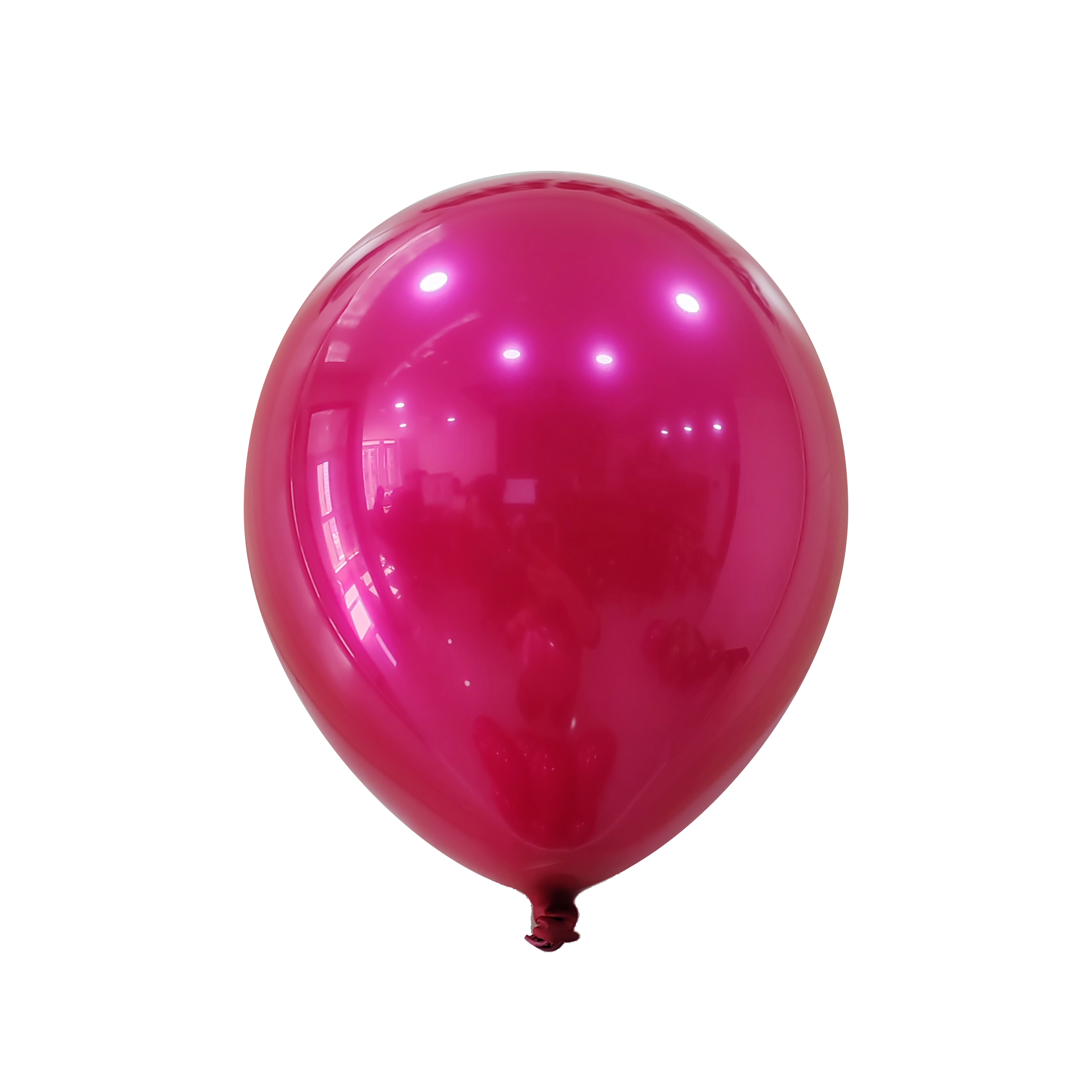 Латексный шар Chrome Ice – Precious Red, 12″