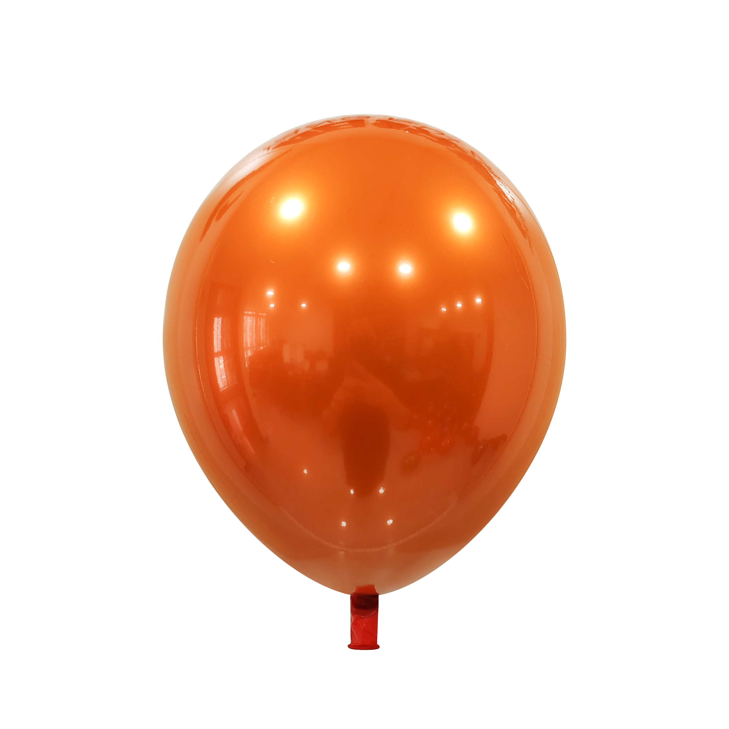 Lateks balon Chrome Ice – Light Orange, 12″