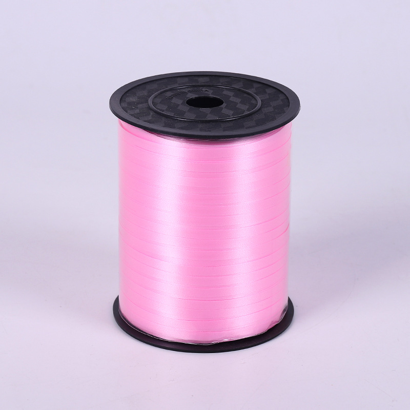 Light pink PVC balloon ribbon, 500 m