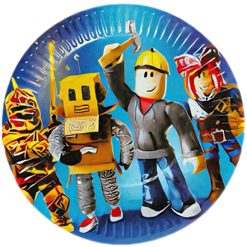 Бумажные тарелки «Roblox», 10 шт.