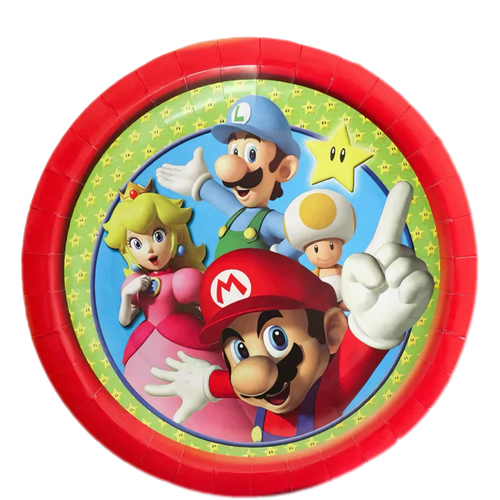 Бумажные тарелки «Super Mario», 10 шт.