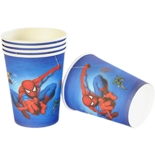 Spider-Man-1 paper cups, 10 pieces