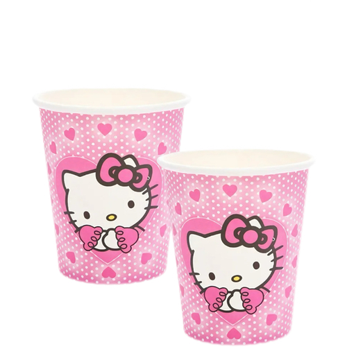 Бумажные стаканы «Hello Kitty», 10 шт.