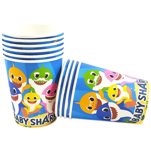 Бумажные стаканы «Baby Shark», 10 шт.