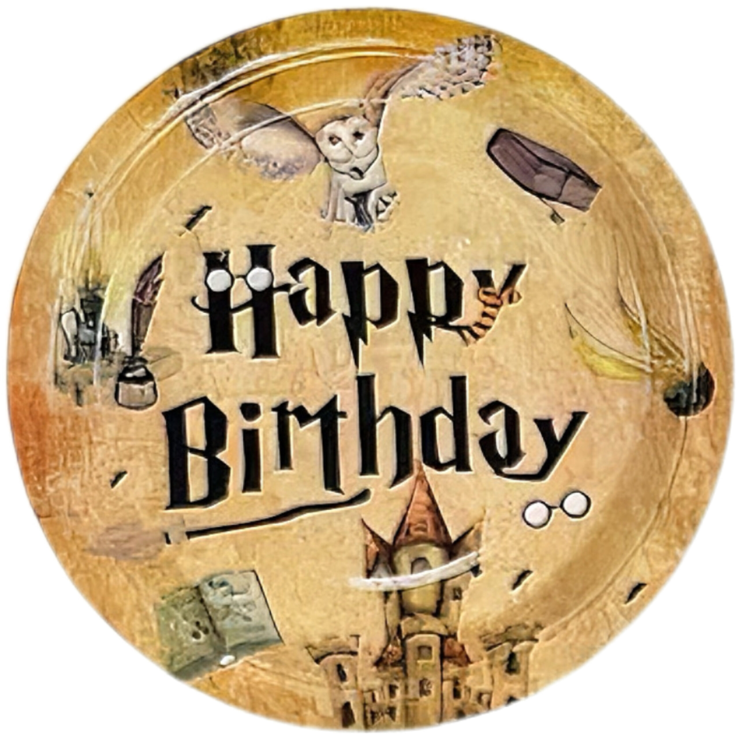 Harry Potter paper plates, 10 pieces