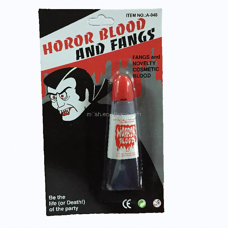 Fake blood for costumes, small tube