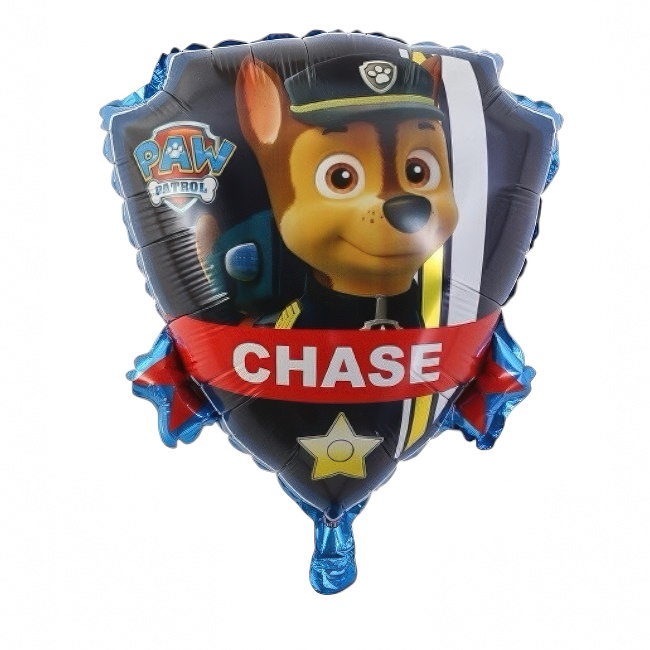 Foil balloon – Chase shield, Paw Patrol