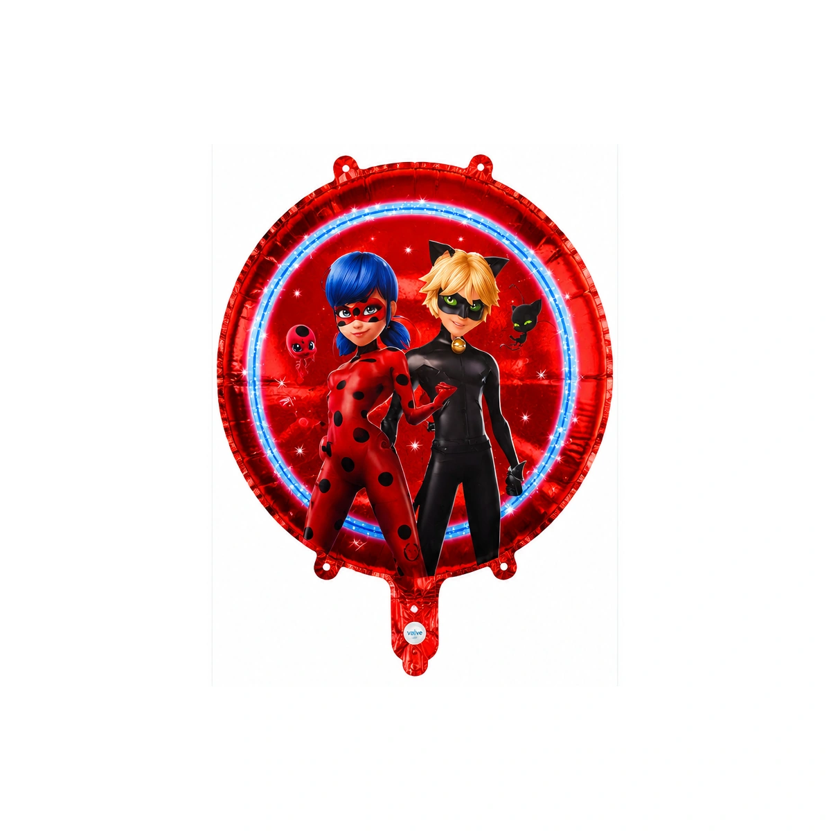 Round foil balloon – Miraculous, 18″