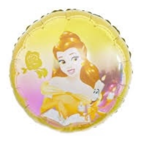 Princess Belle round foil balloon, 18″