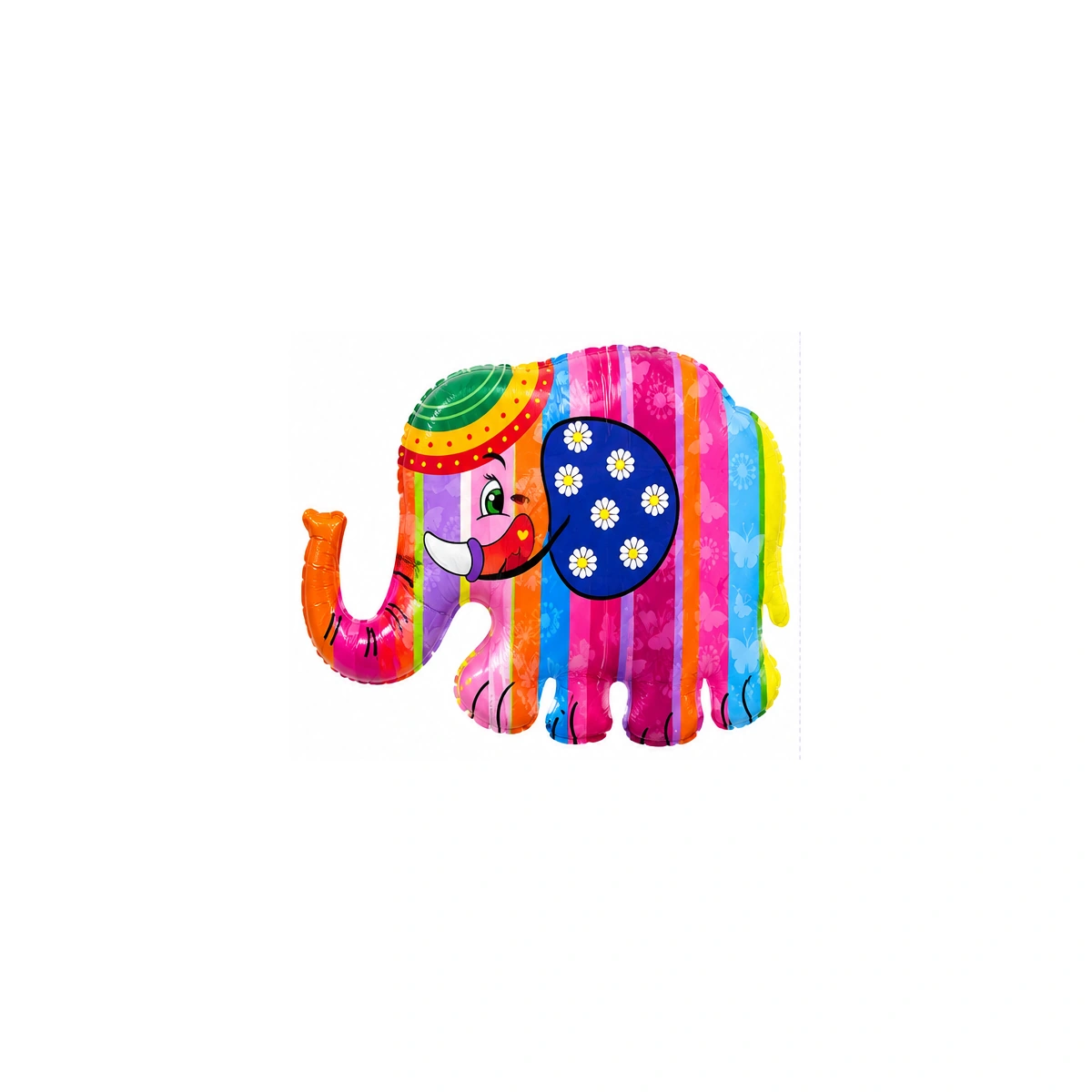 Foil balloon – elephant with Indian patterns