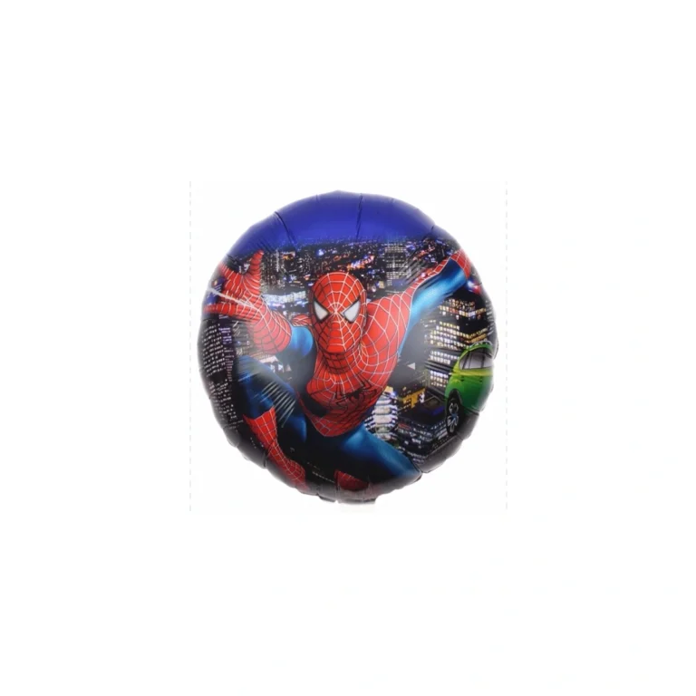 Round foil balloon – Spider-Man, 18″