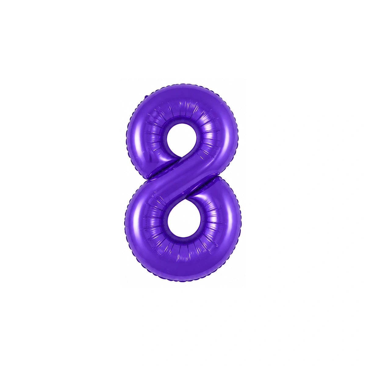 Folijski balon – broj 8, ljubičasti, 40″