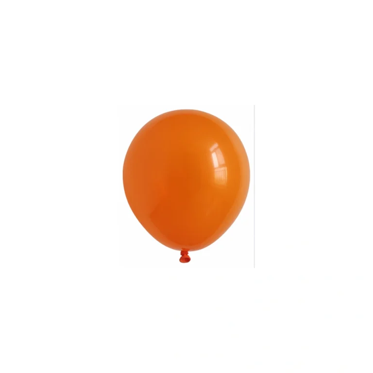 Pastel latex balloon – orange, 5″