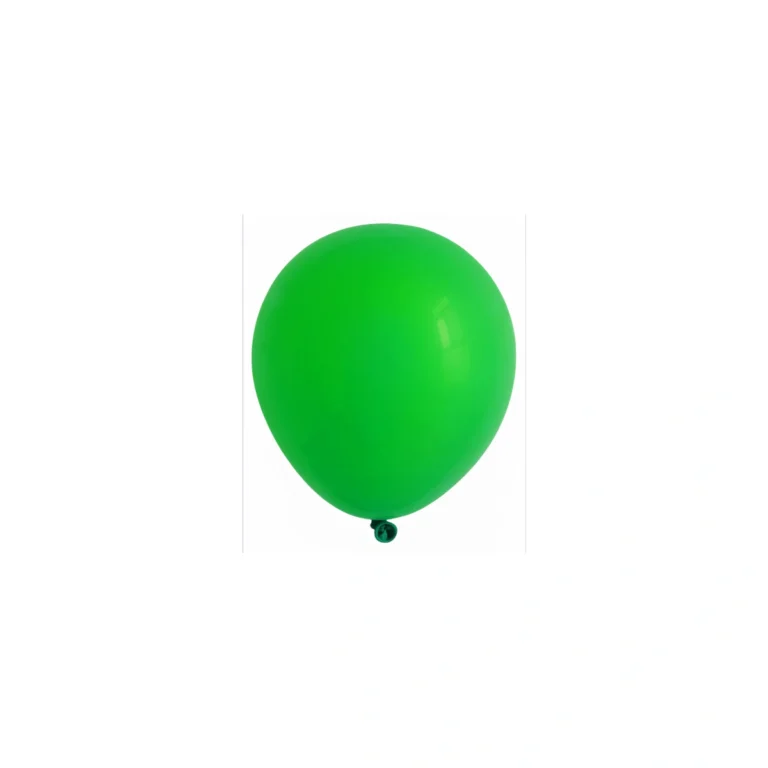Pastel latex balloon – green, 5″