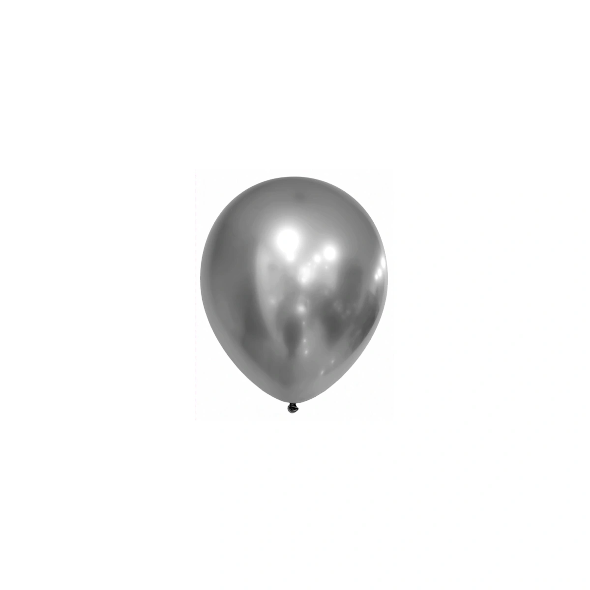 Lateks balon Silver Chrome – 10 inča