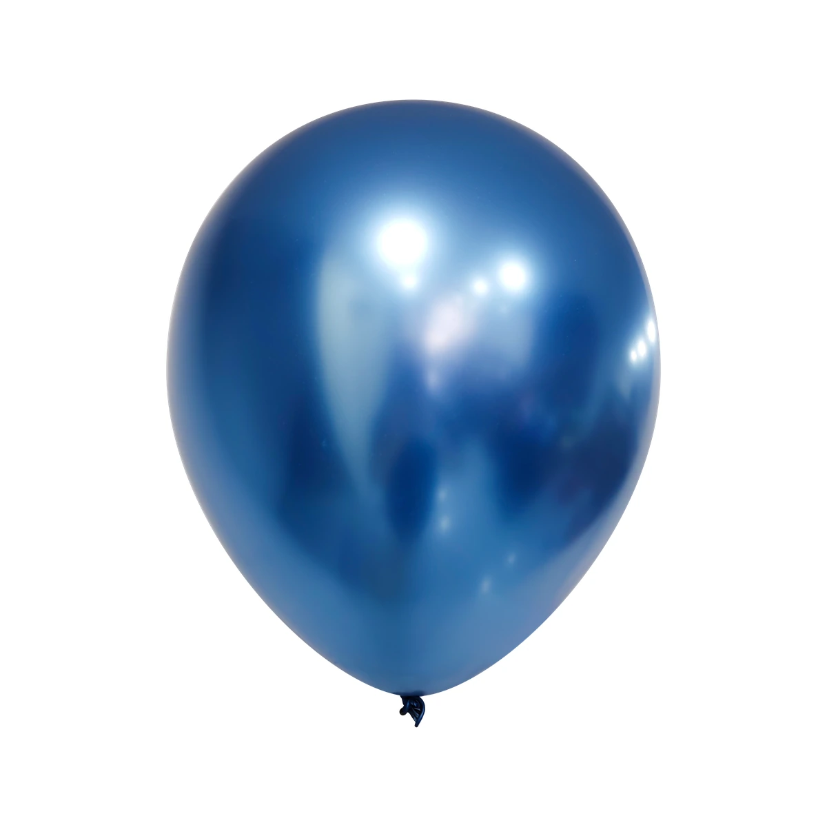 Латексный шар Хром – синий, 12″
