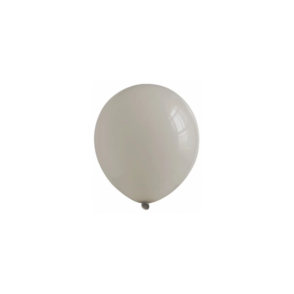 Pastel Retro latex balloon – sand white, 10″