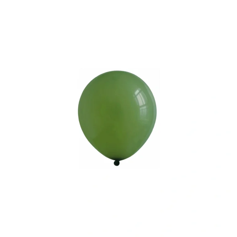 Avocado Green Pastel Retro latex balloon – 12 inch