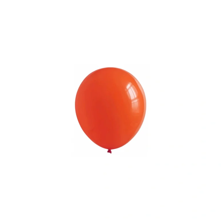 Coral Red Pastel Retro latex balloon – 12 inch