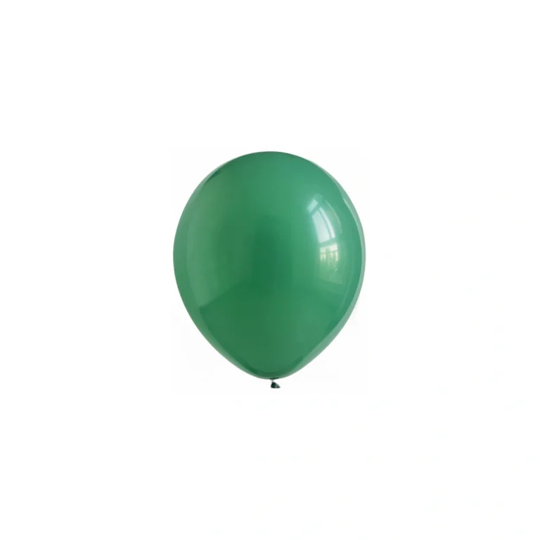 Bean Green Pastel Retro latex balloon – 5 inch