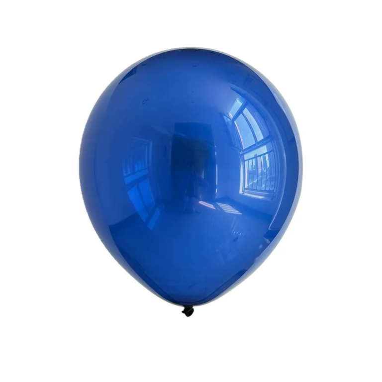 Latex balloon – Pastel Retro Transp. Teal Blue, 10″