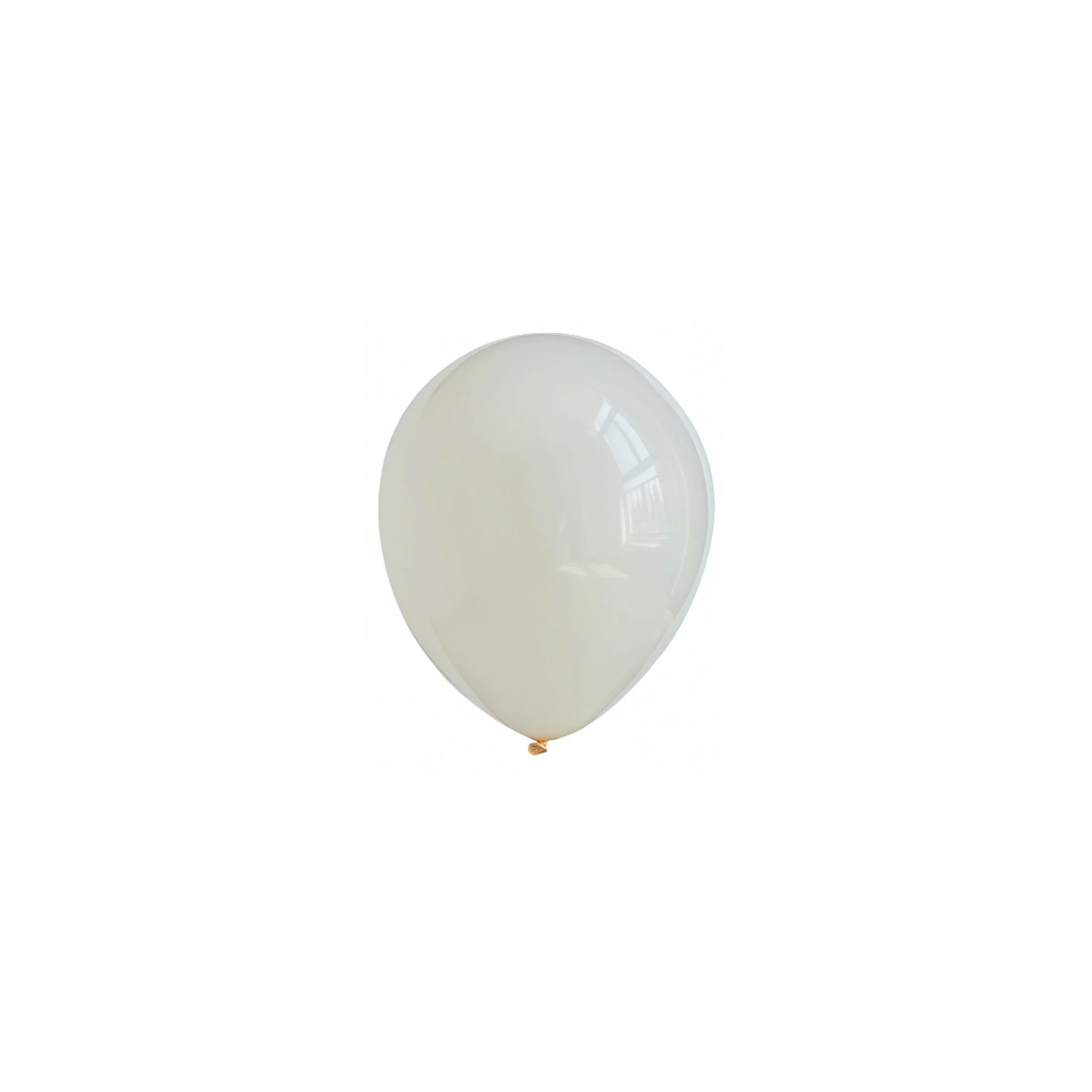 Pastel Retro latex balloon – ivory, 12″