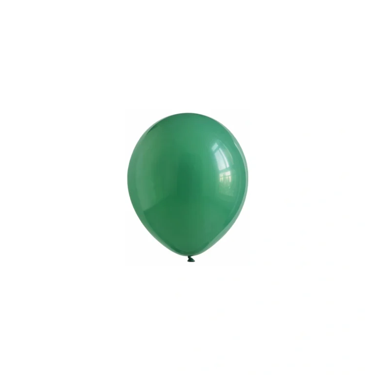 Bean Green Pastel Retro latex balloon – 12 inch