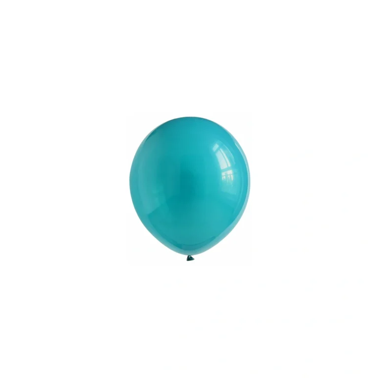 Латексный шар Pastel Retro – павлиний синий, 12″