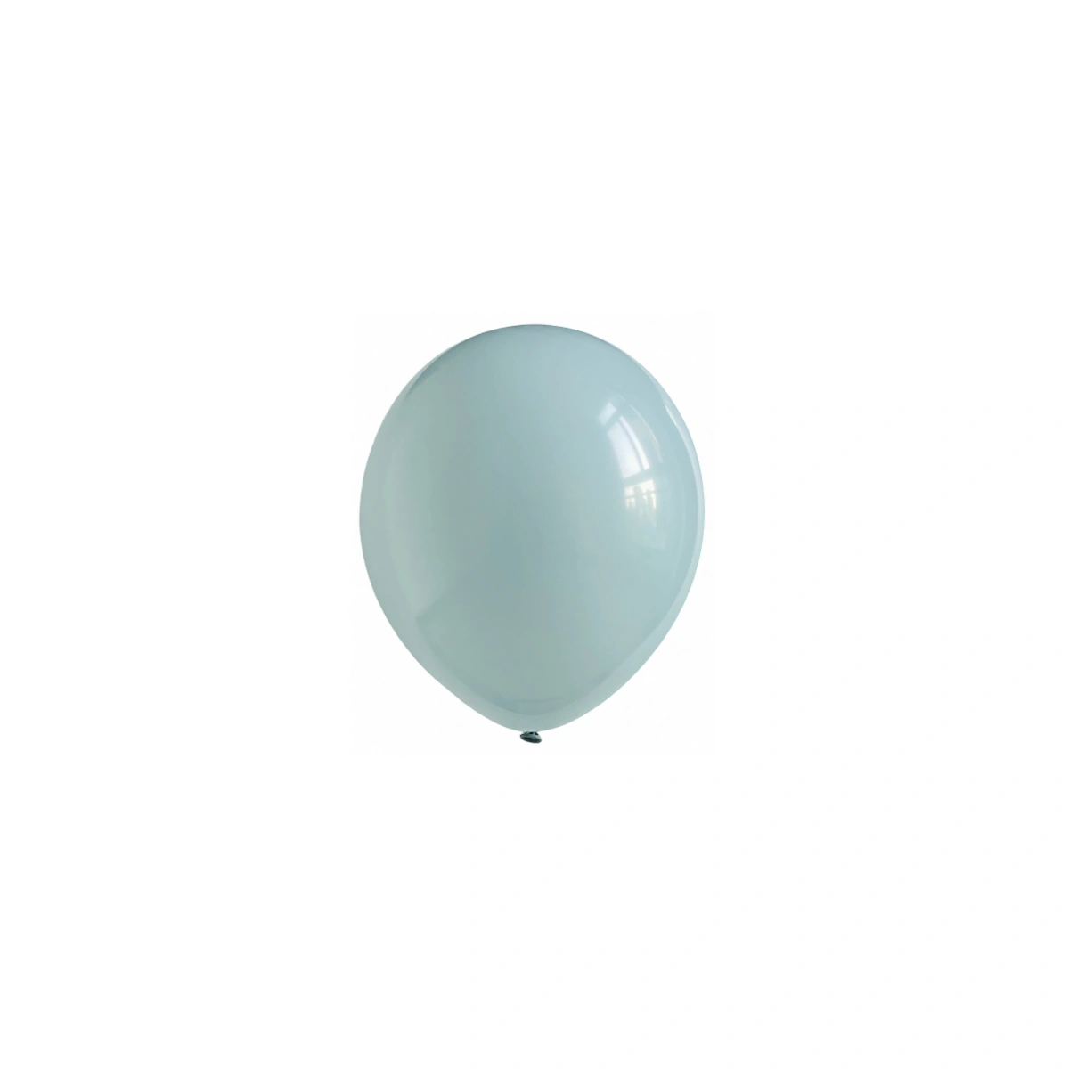 Pastel Retro latex balloon – ice silk mist blue, 12″
