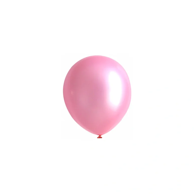 Pearl latex balloon – pink, 5″