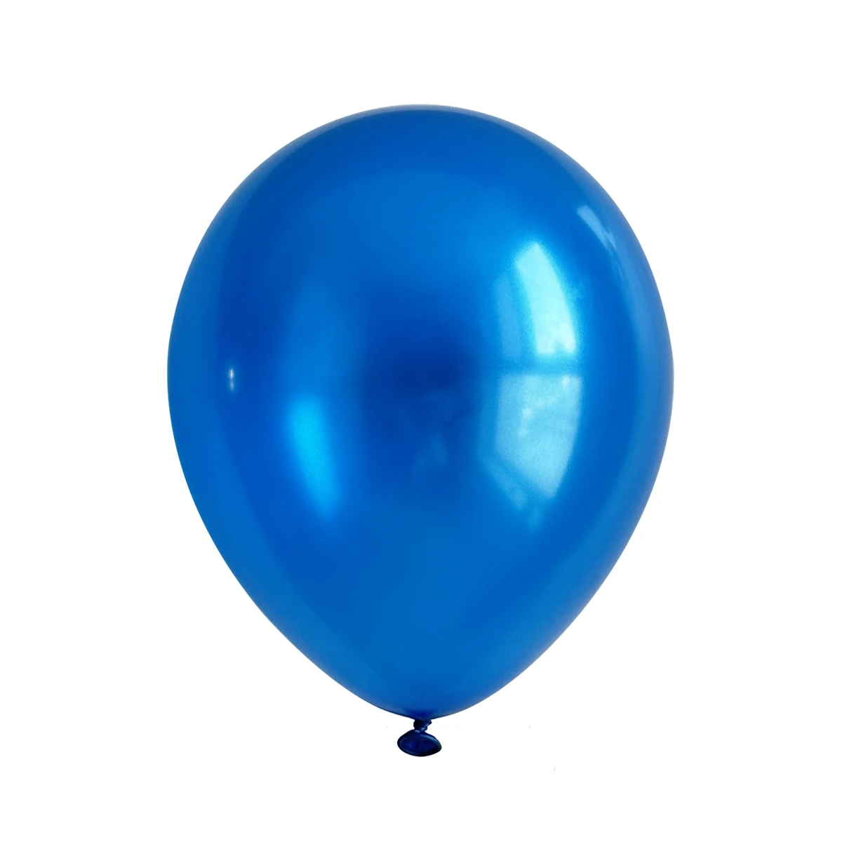 Latex balloon Pearl – blue, 5″