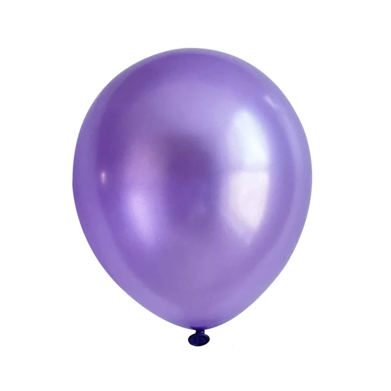 Latex balloon Pearl – purple, 5″