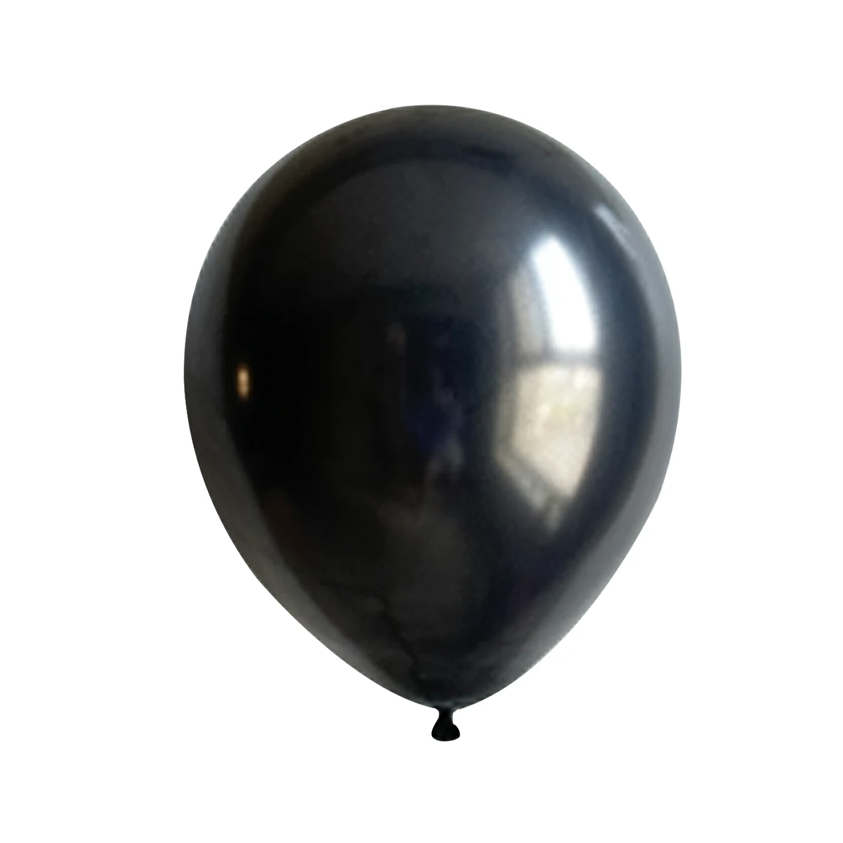 Lateks balon Pearl – crna, 5″