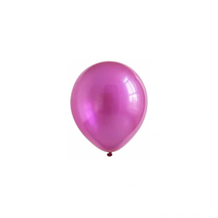 Pearl latex balloon – fuchsia, 10″