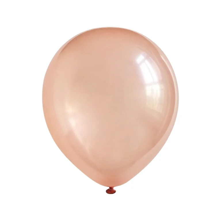Latex balloon Pearl – rose gold, 10″