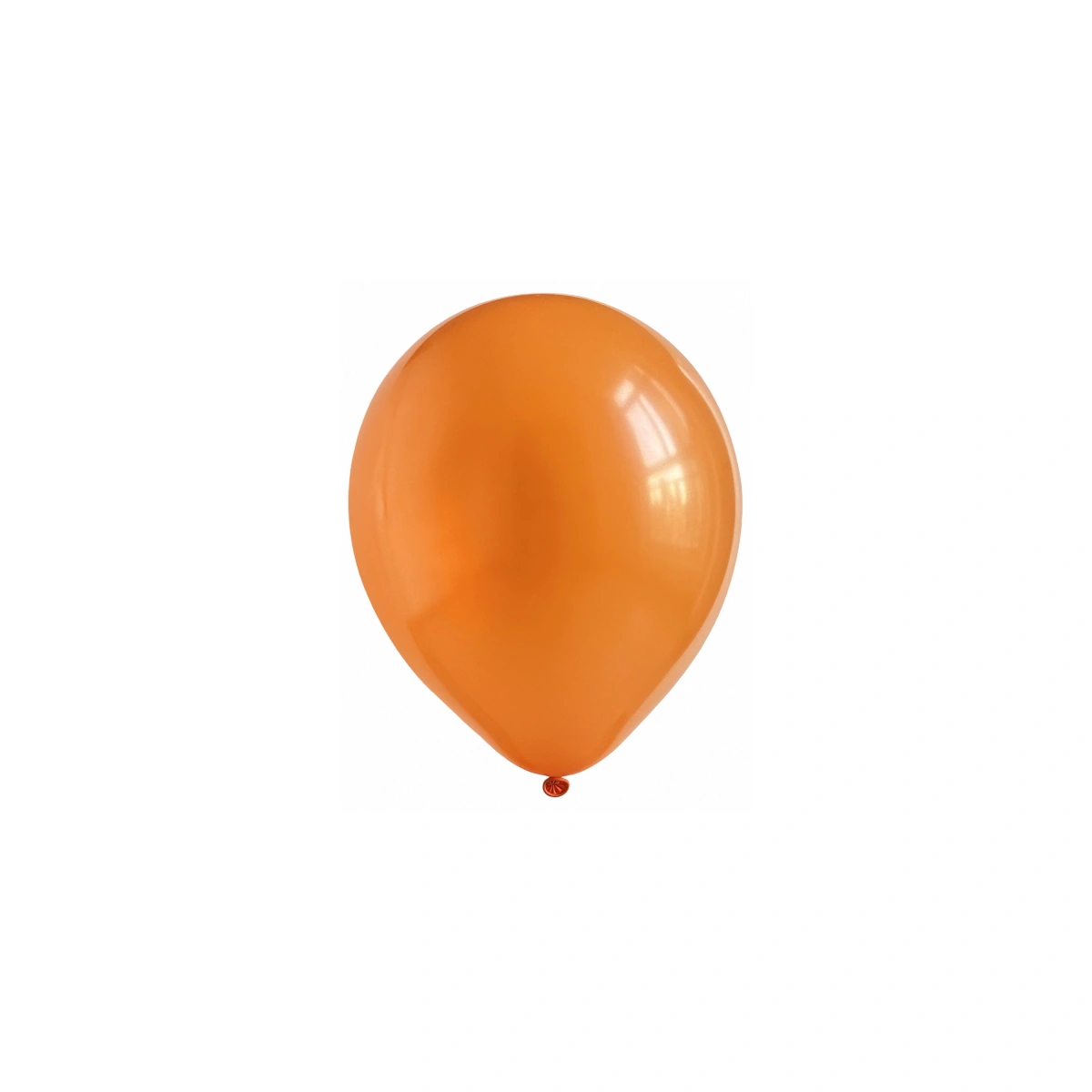 Pearl latex balloon – orange, 12″