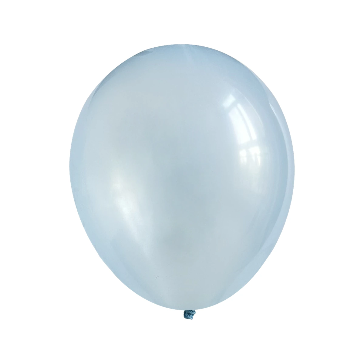Latex balloon Pearl – light blue, 12″