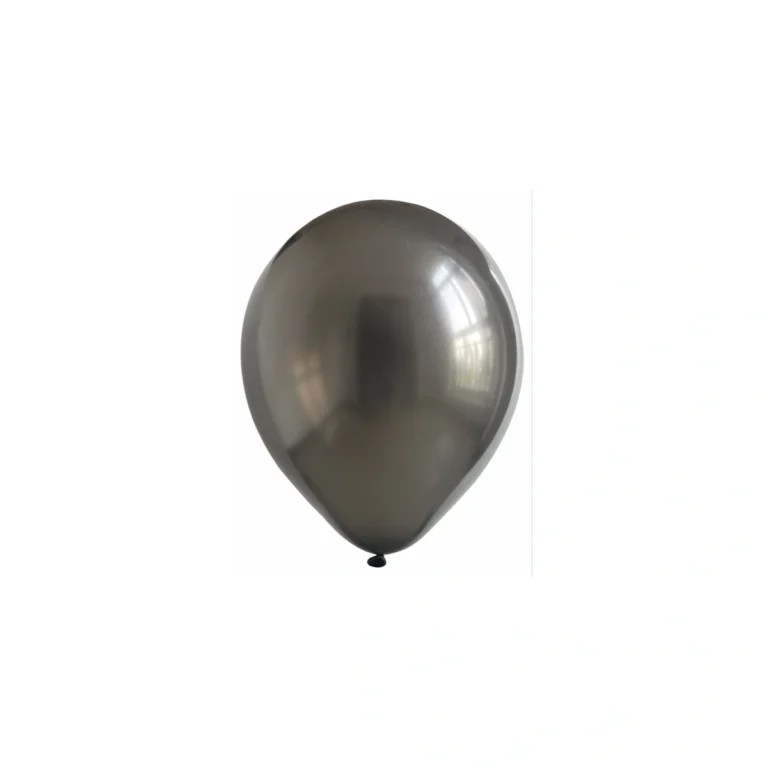 Pearl latex balloon – black, 12″