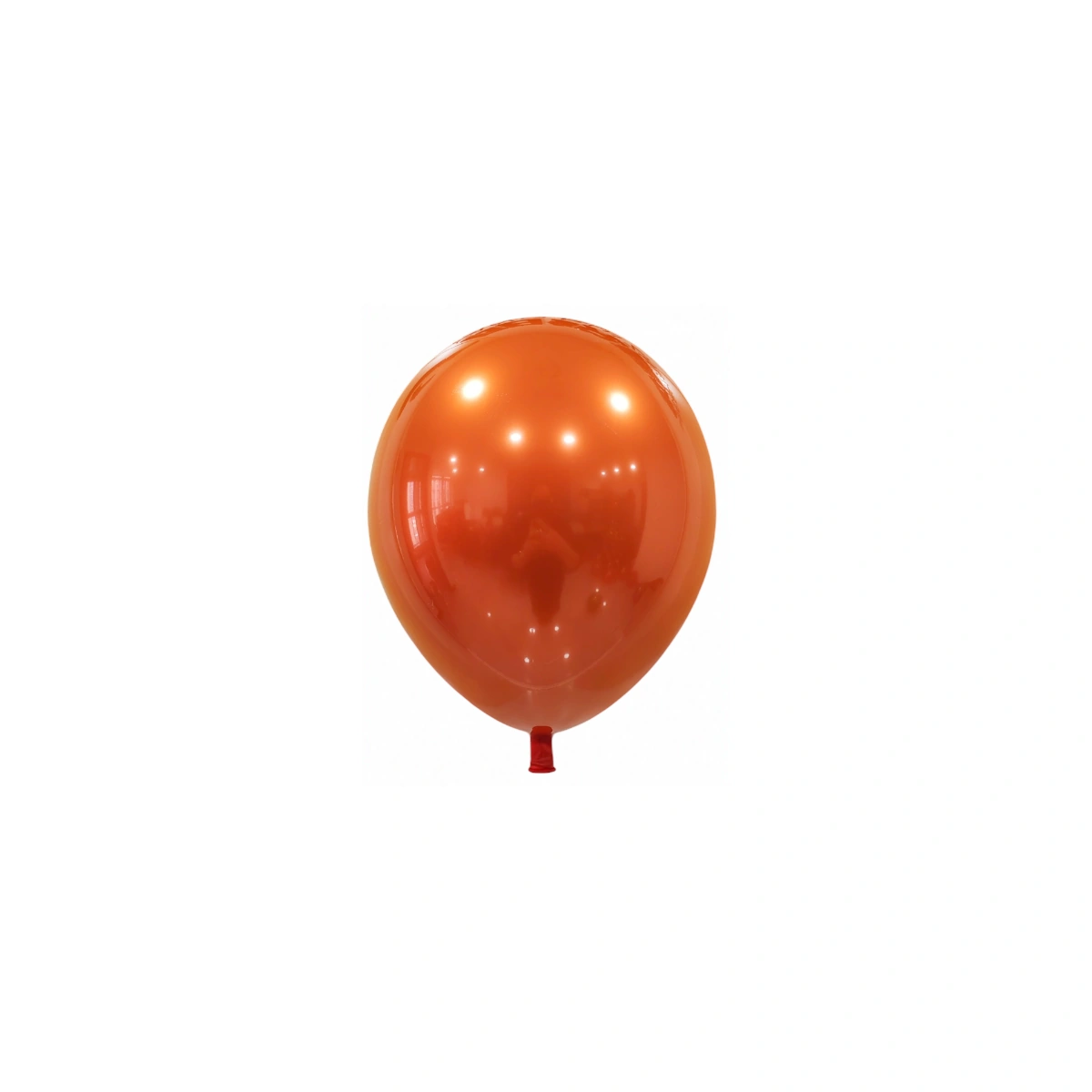 Chrome Ice balloon – orange, 12″