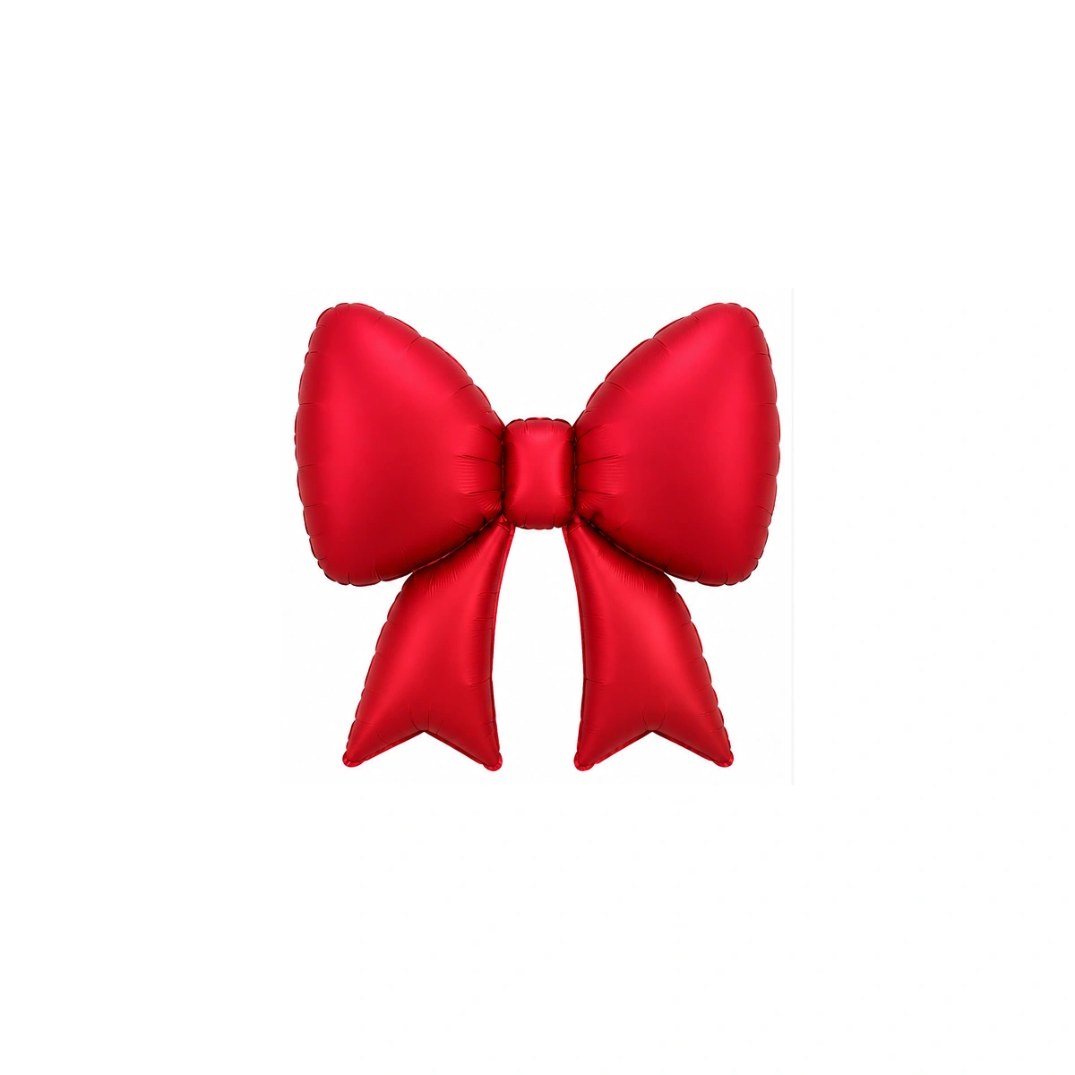 Foil balloon – red bow, matte