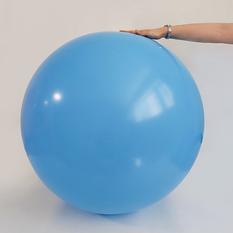 Latex balloon Pastel – light blue, 36″